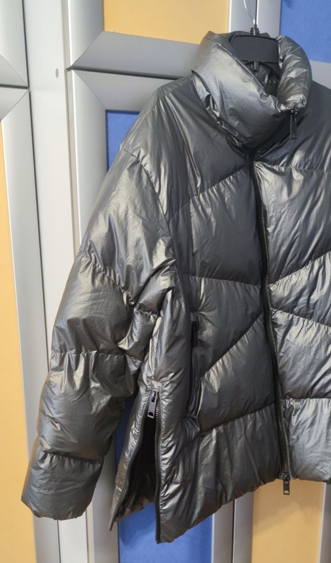 Куртка, пуфер Massimo Dutti, одета 2 раза, размер L оверсайз или XL