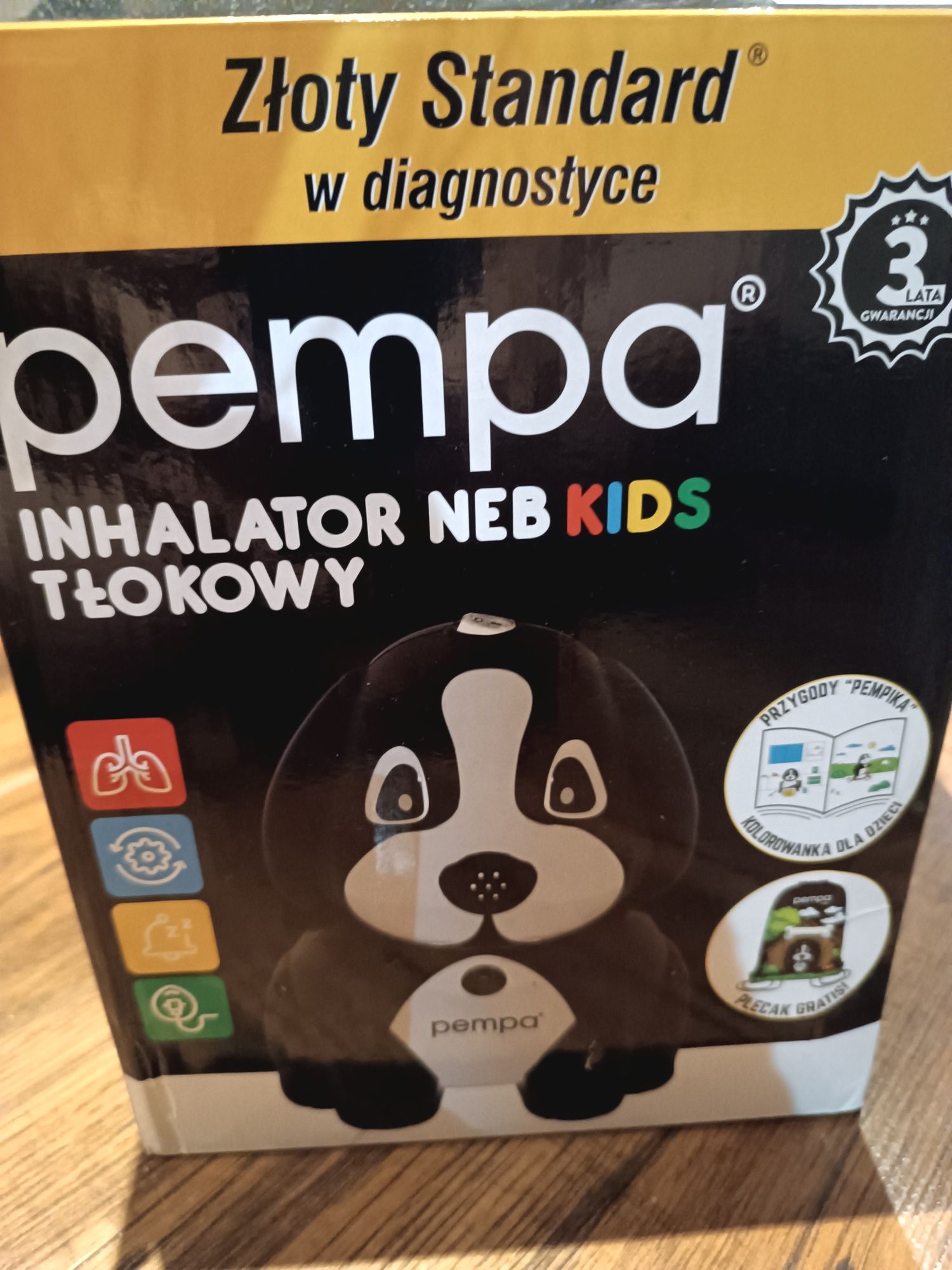 Inhalator tłokowy pempa pempik pies neb kids