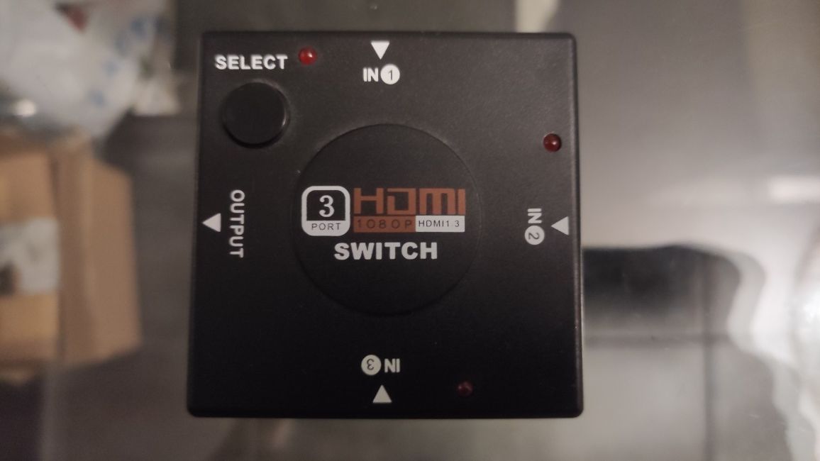 Derivador Selector de HDMI novo