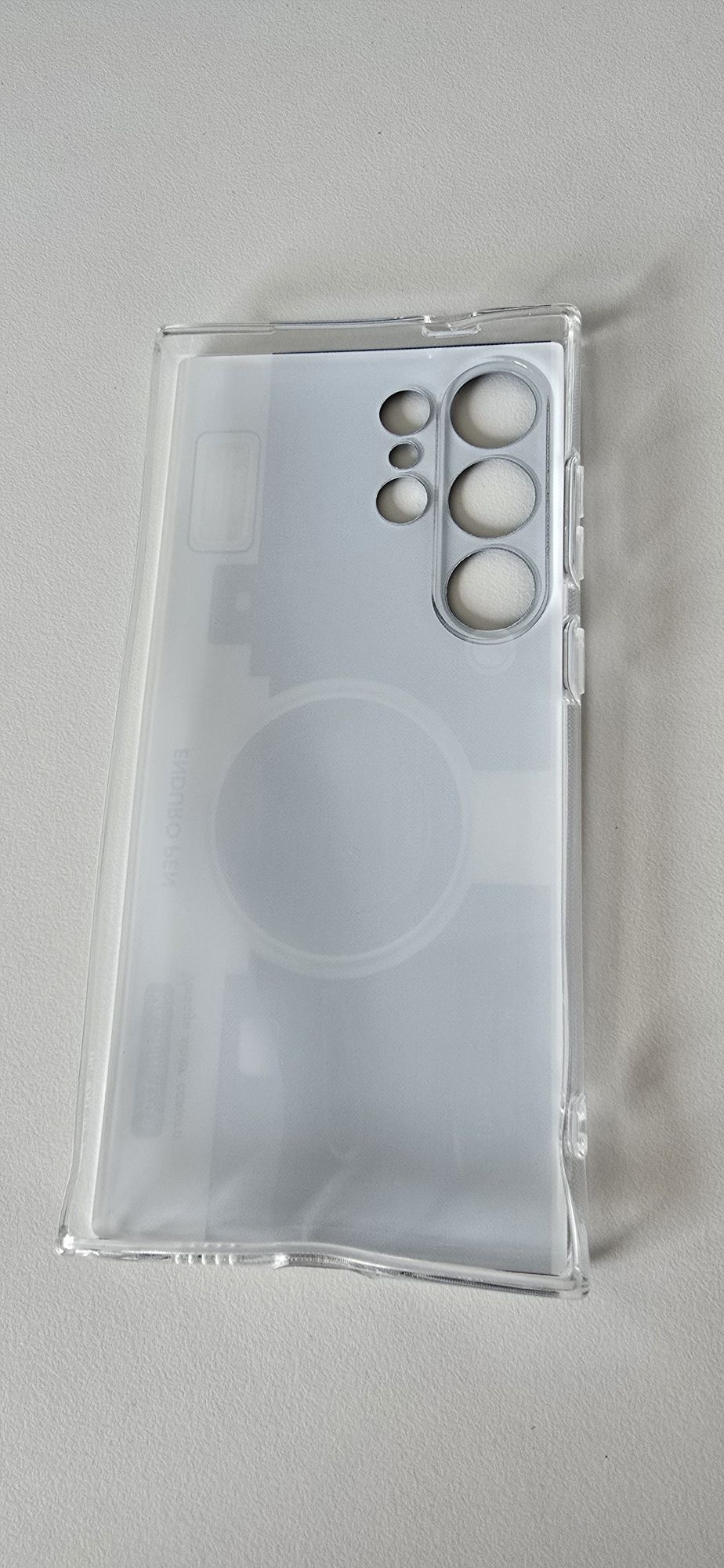 Etui  , silikon  , plecki Samsung Galaxy S 24 ultra  . Aparat .