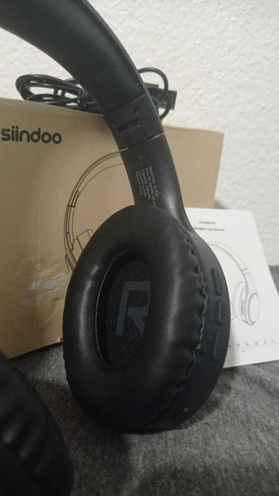 Phones Siindoo JH-919 - Pretos - Novos!!