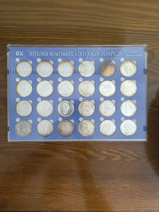 História numismática dos jogos olímpicos DN