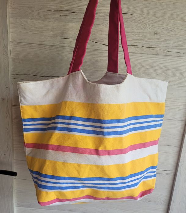 Torba na ramię bawełna print