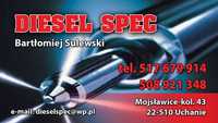 Diesel Spec naprawa wtryskiwaczy pomp wtryskowych