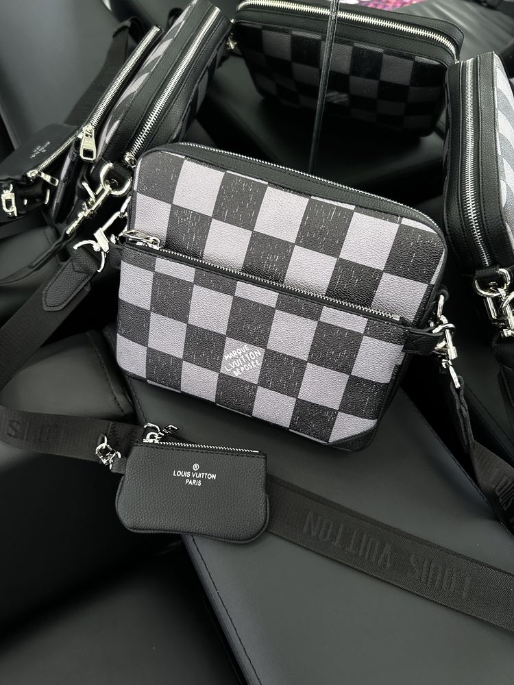 Мужская Сумка 3 в 1 на длиной ручке Louis Vuitton