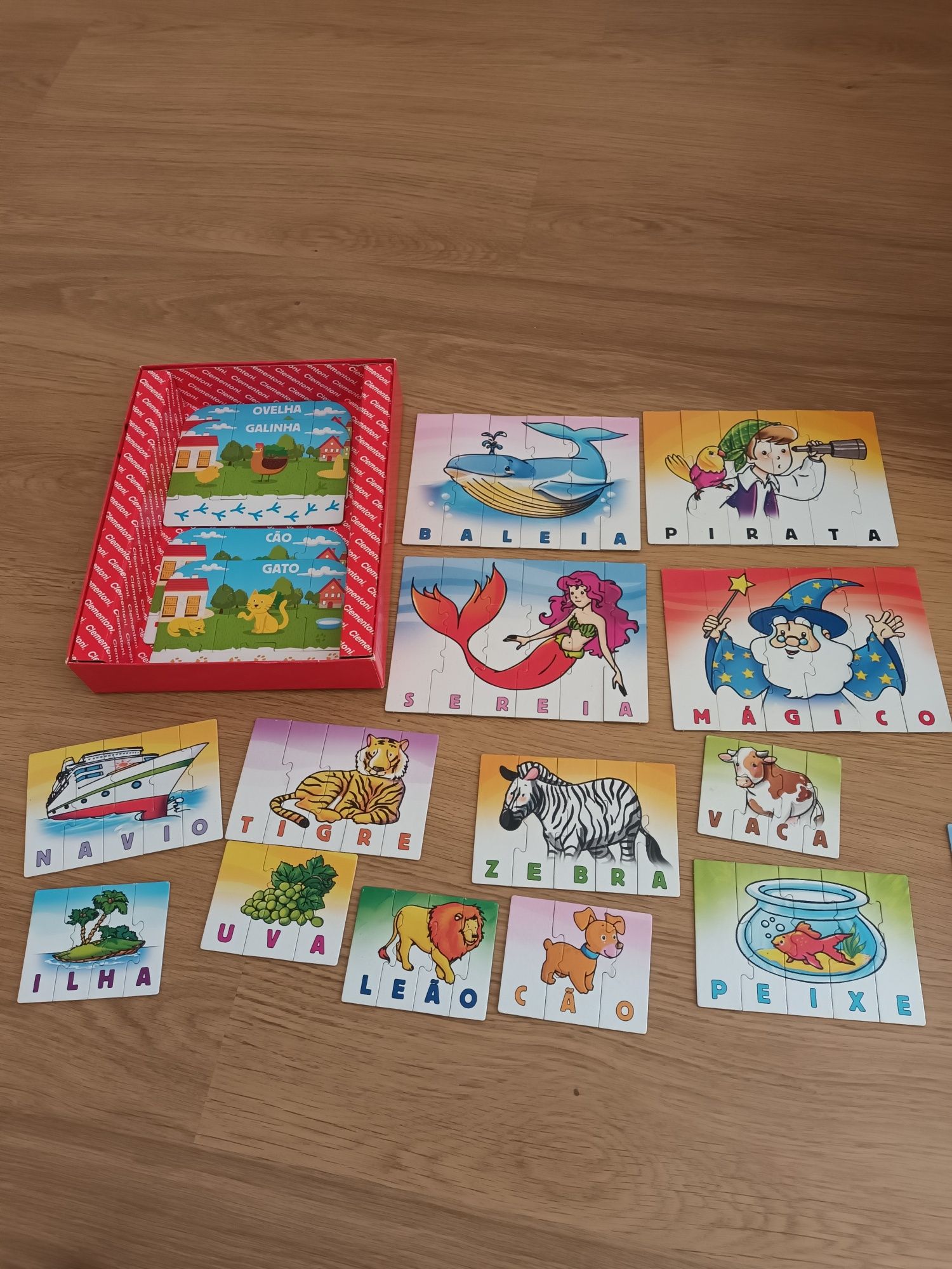 Lote mini puzzles  3-5 anos