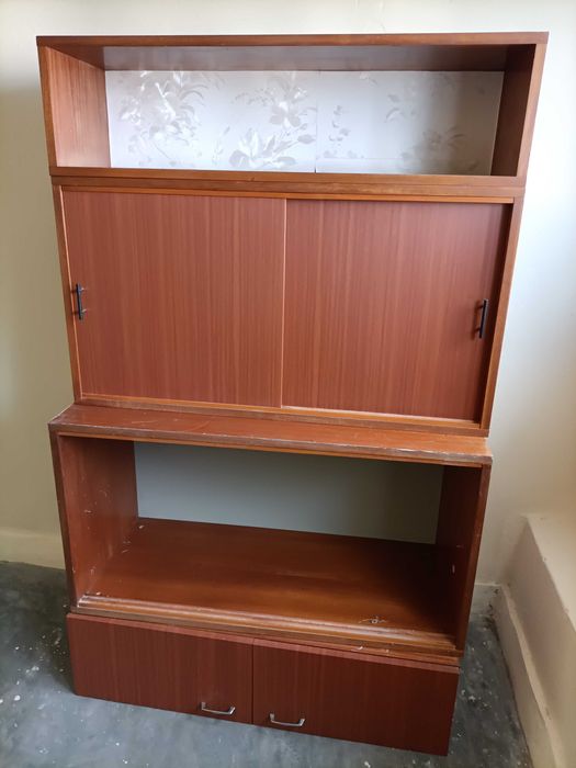 Kultowy Regał PRL - WYSZKÓW 1973 rok -  do renowacji!