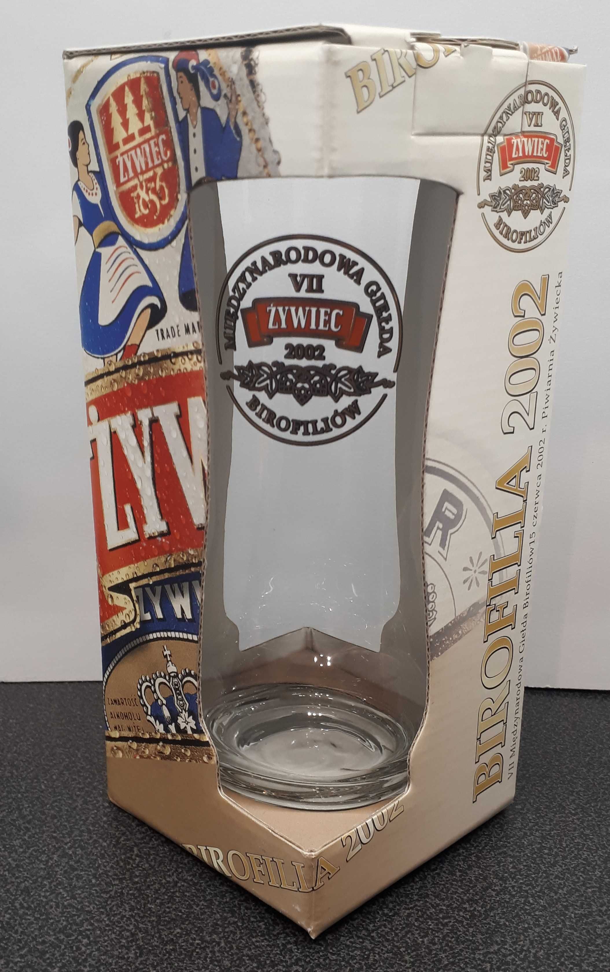 Browar Żywiec - szklanka - Giełda Birofiliów 2002