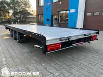 Przyczepa aluminiowa Blackline 6m x 2,1m ( 3 osiowa DMC: 3500 kg )