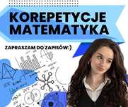 Korepetycje matematyka - podstawówka/ szkoła średnia KRAKÓW/ONLINE