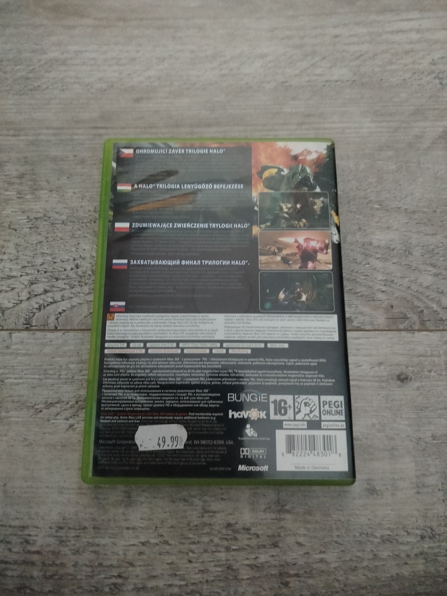 Gra halo 3 Xbox 360