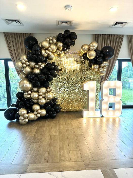 Ścianka balony dekoracja