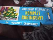 Lampki choinkowe Prl