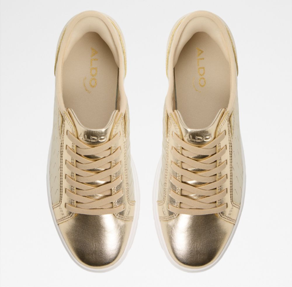Sapatilhas rasas em dourado - EASYIN / Aldo