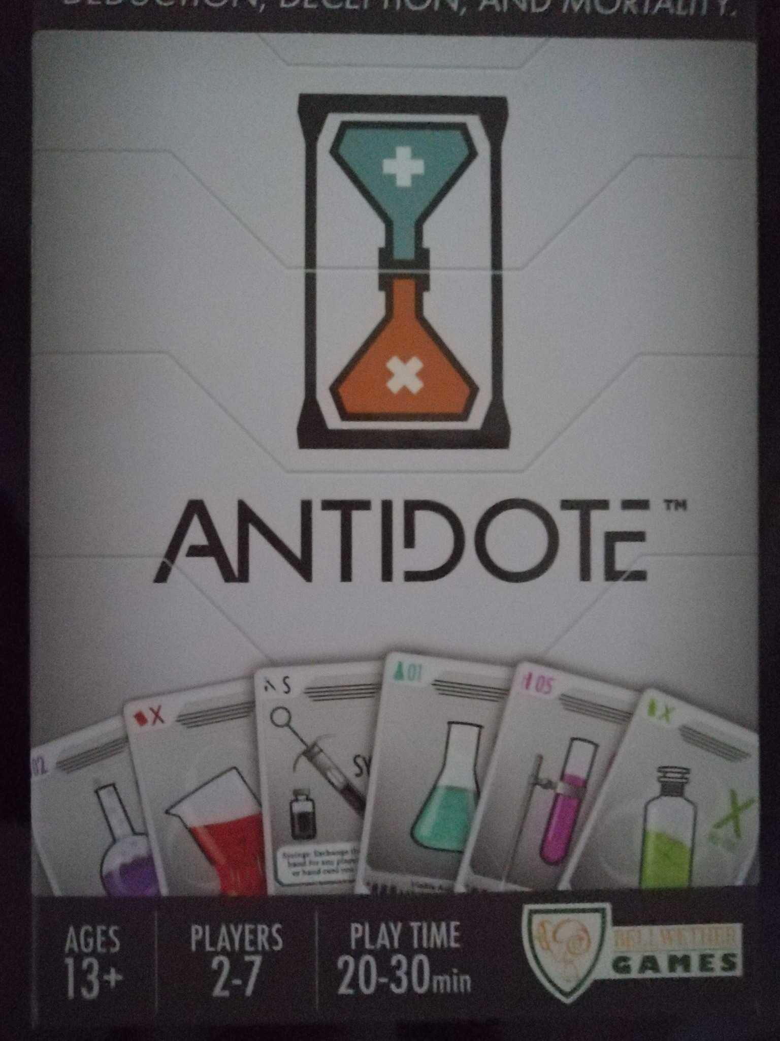 jogo de cartas antidoto
