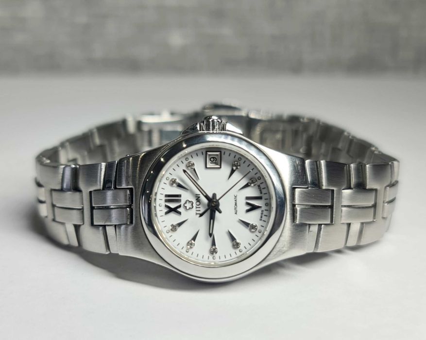 Жіночий годинник Titoni 23950 Automatic Sapphire Swiss made