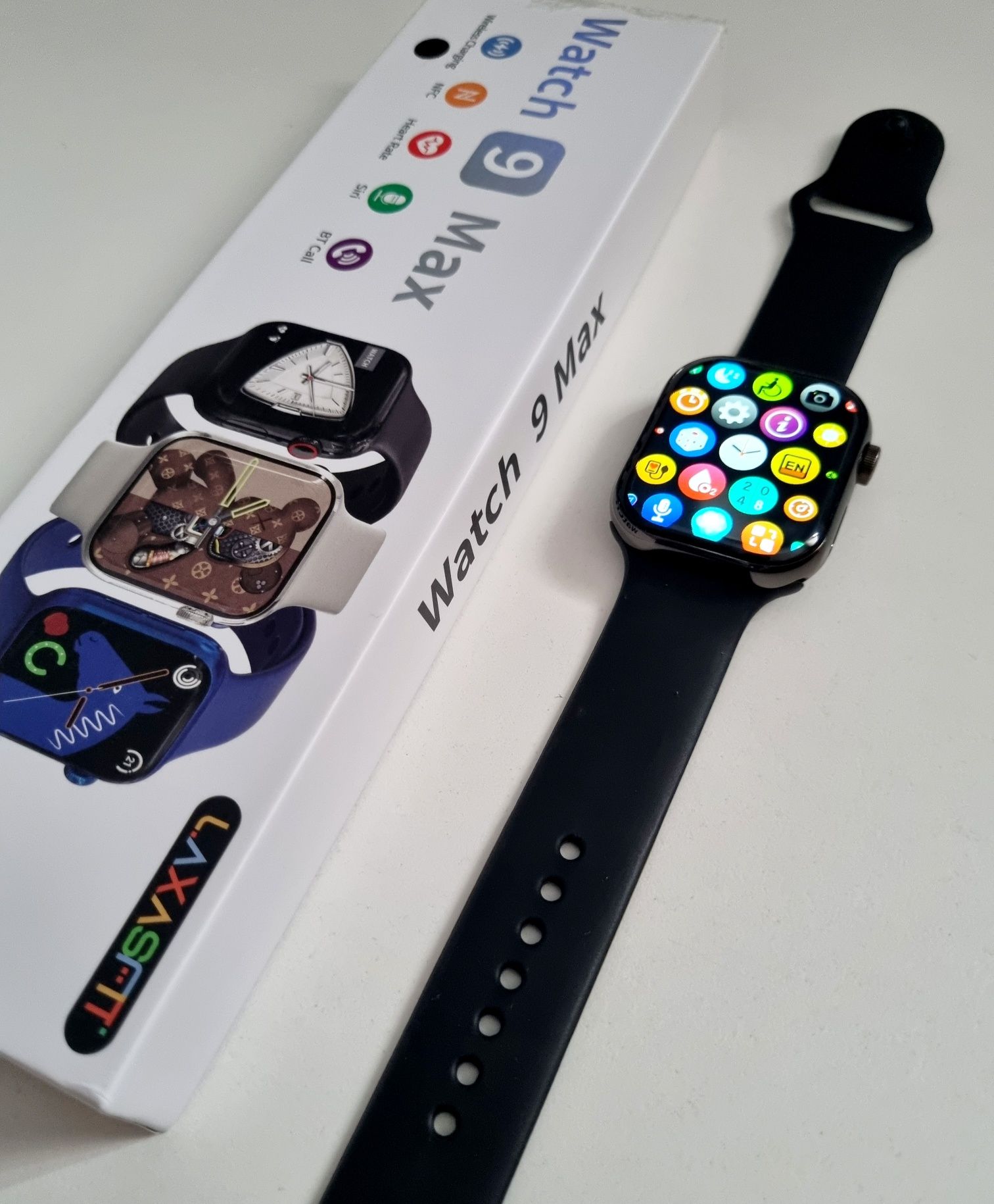 Smartwatch 9 Max czarny