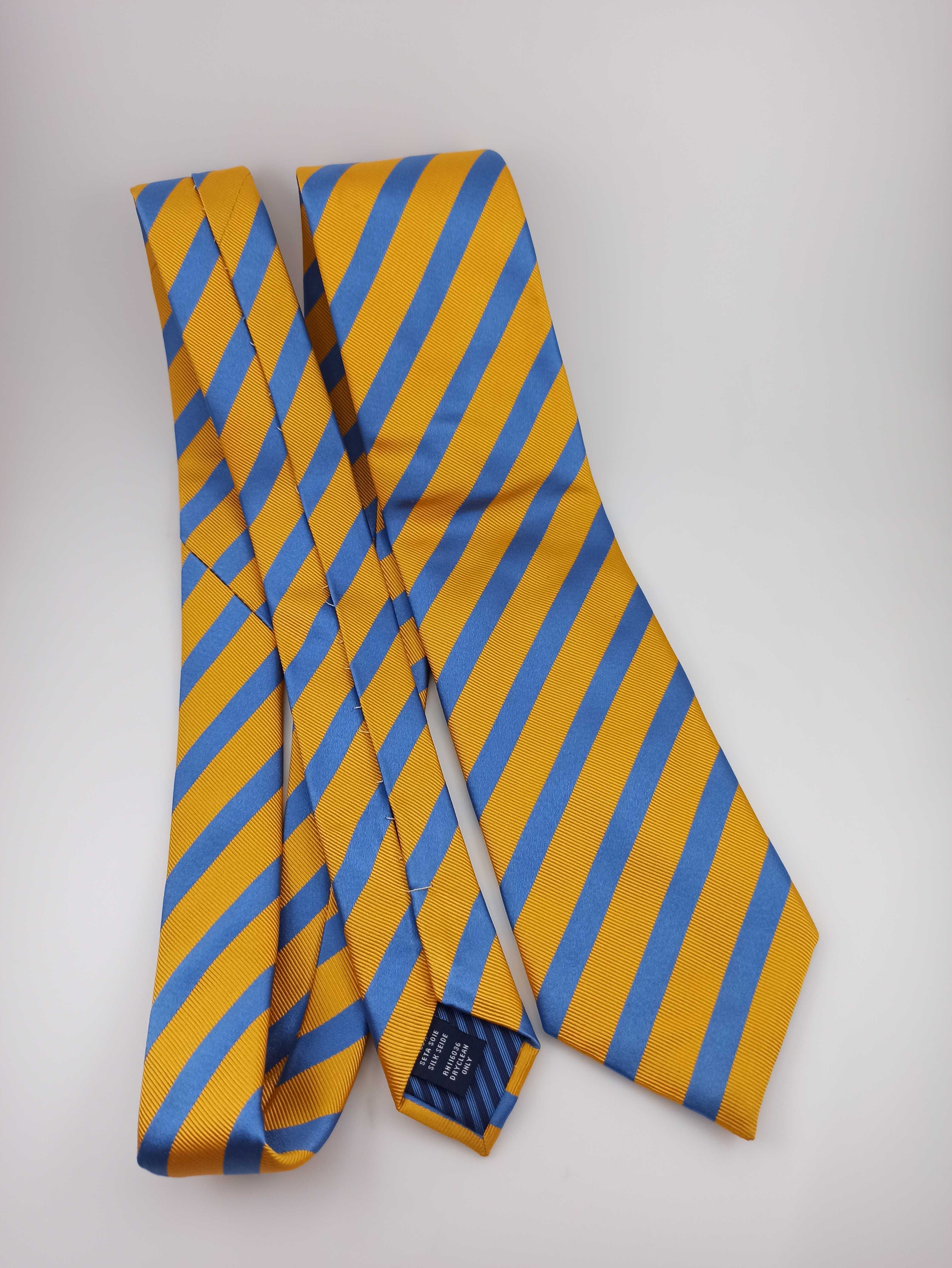 Charles Tyrwhitt jedwabny krawat w paski