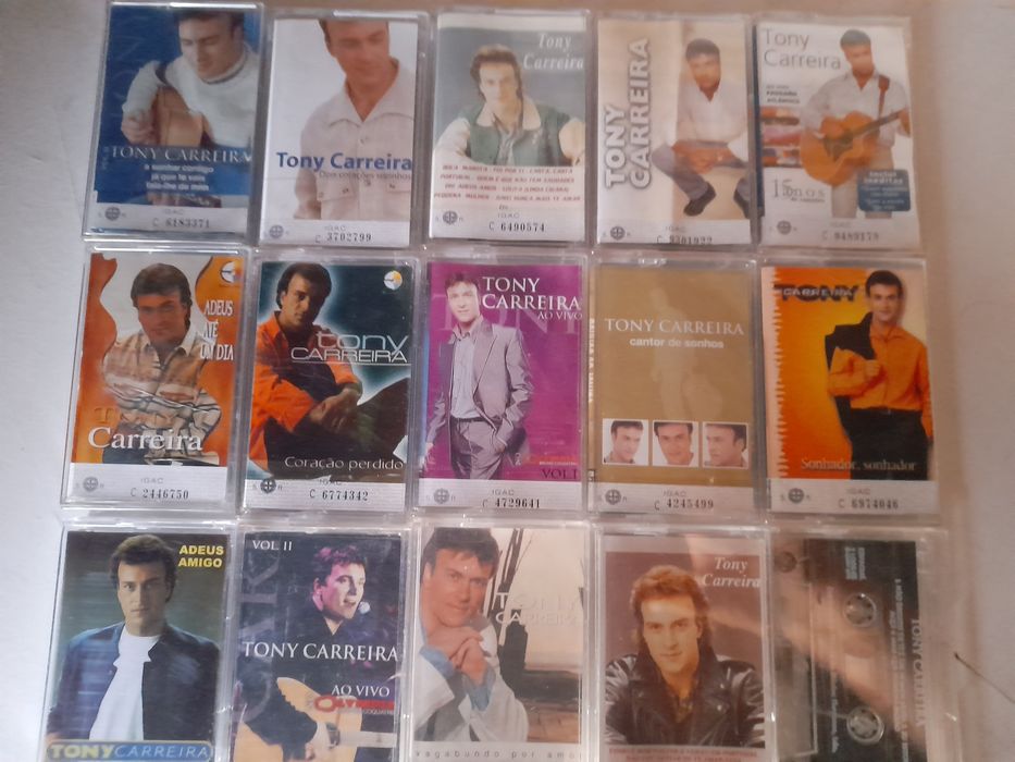 Cassetes / cds antiguidades