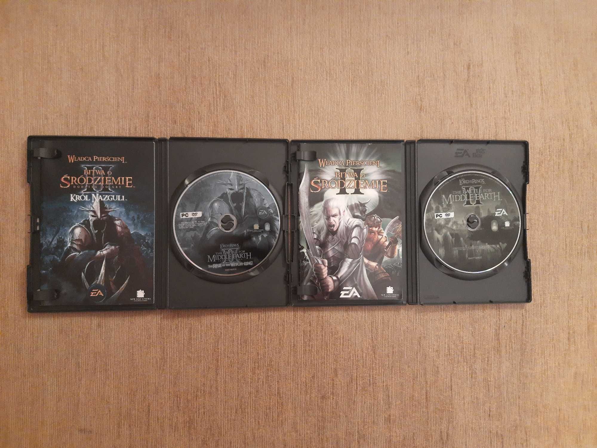 Gra Władca Pierścieni Bitwa o Śródziemie II + dodatek Król Nazguli PC