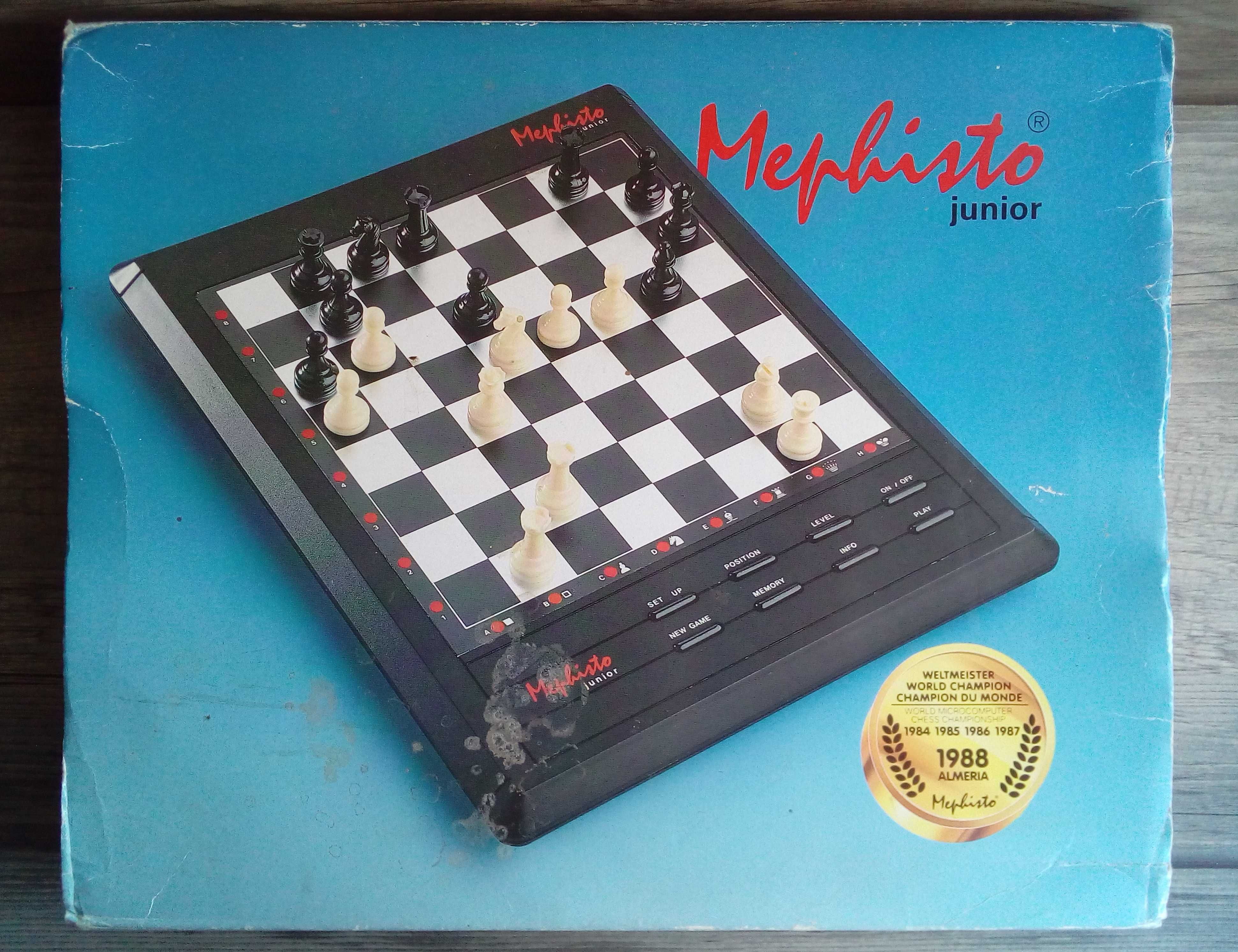 szachy, komputer szachowy mephisto junior