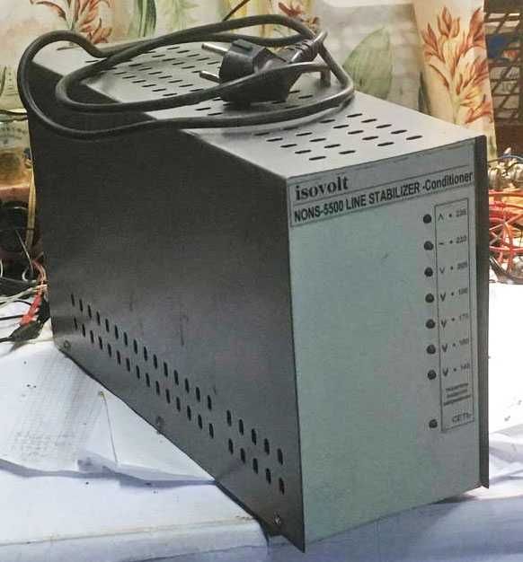 Isovolt Nons-5500 Line stabilizer. Стабилизатор напряжения 5,5кВт