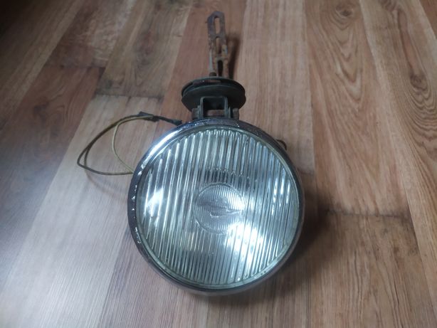 Reflektor Lampa przednia przód motocyklowa przeciwmgielna stara PRL