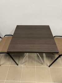 Stół stolik DEK MEBLE , bardzo dobry stan, metalowe nogi