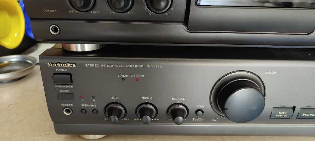 Wieża Technics komplet plus dwa piloty