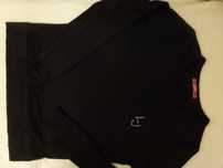 LIU JEANS podkoszulek T-Shirt M/L czarny długi rękaw