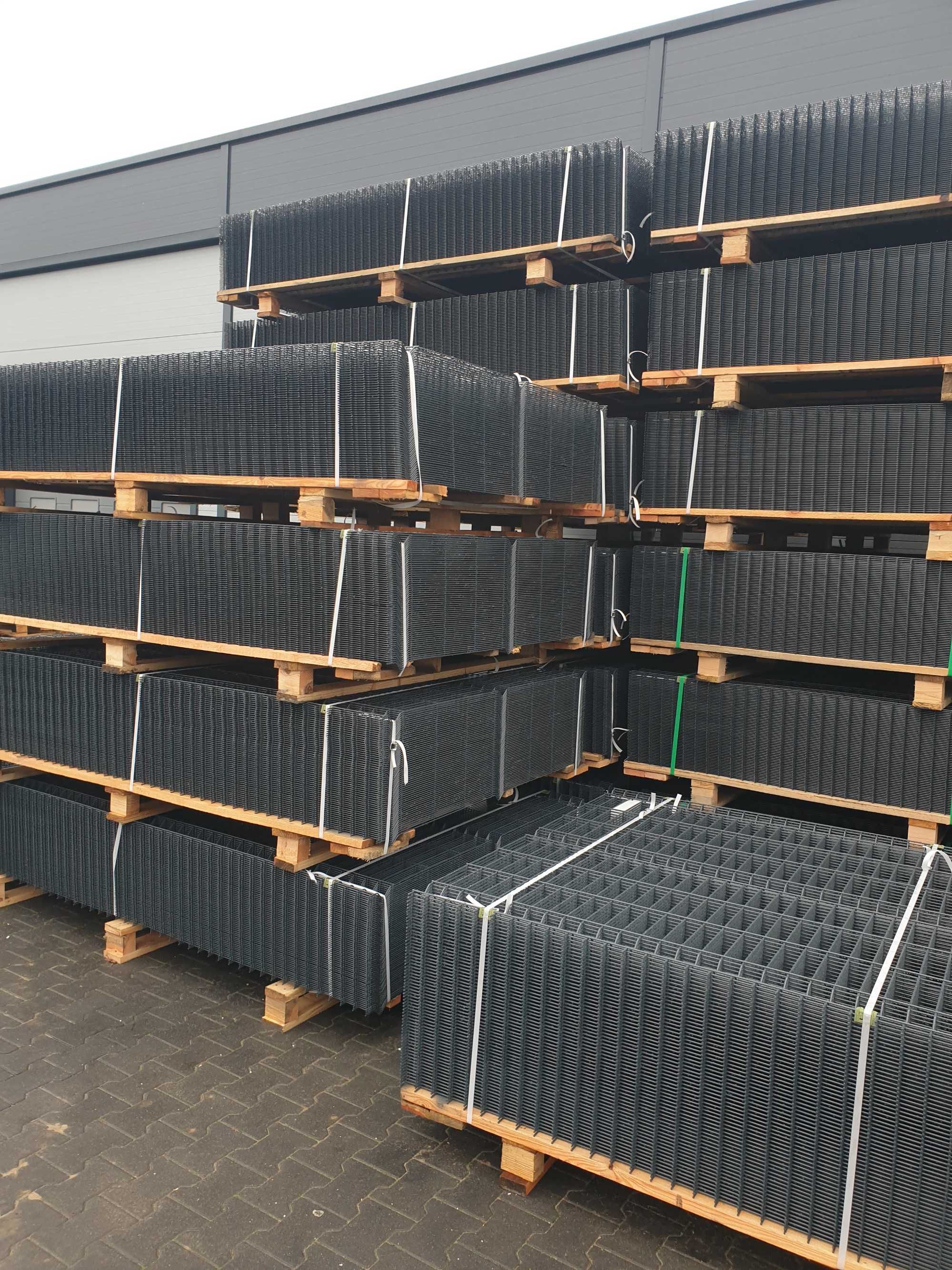 Panele ogrodzeniowe 1,53  4 mm ocynk+kolor/RAL 50X200 mm PRODUCENT