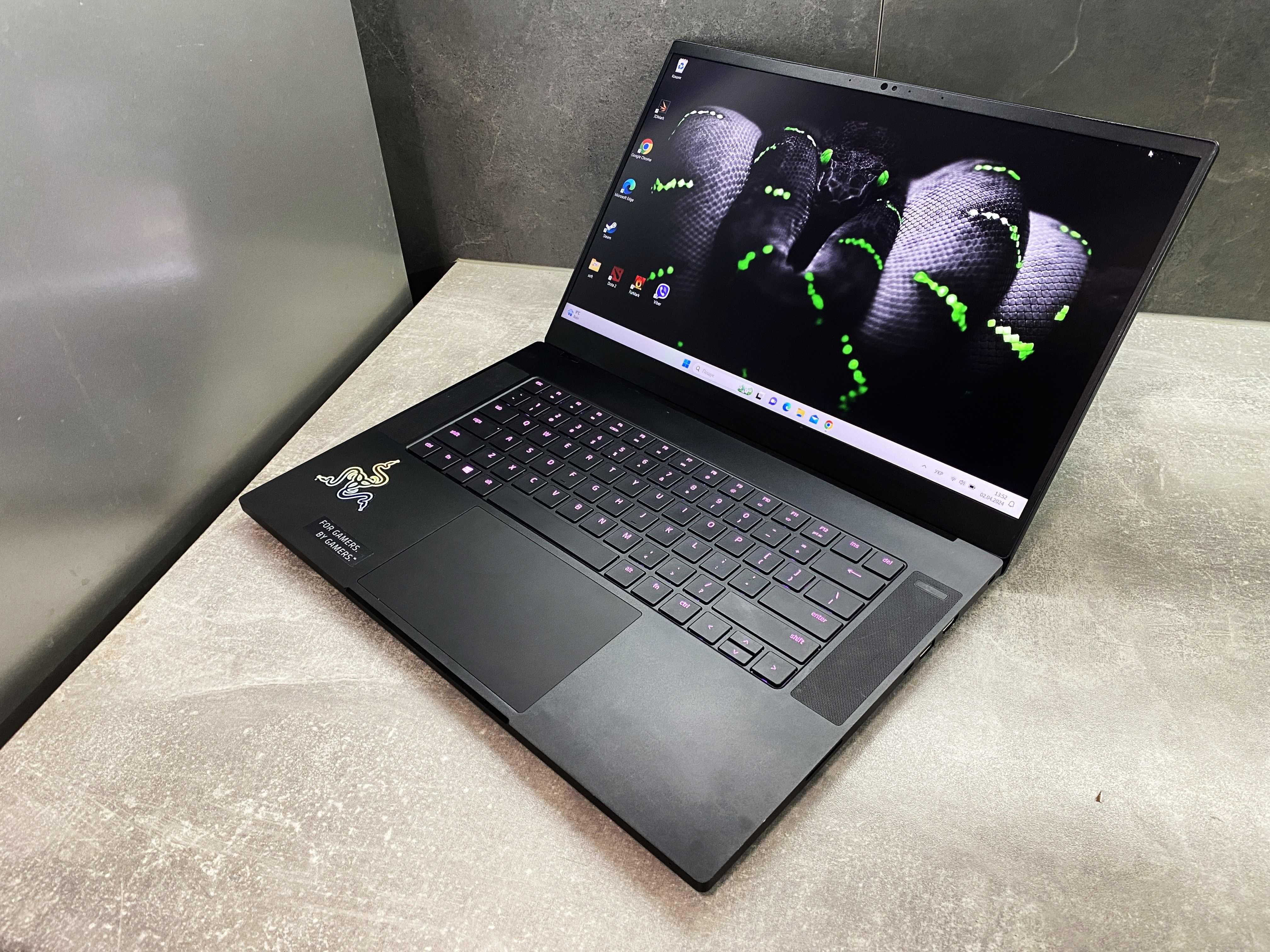 Ігровий ноутбук Razer Blade 15 360hz/RTX 3070