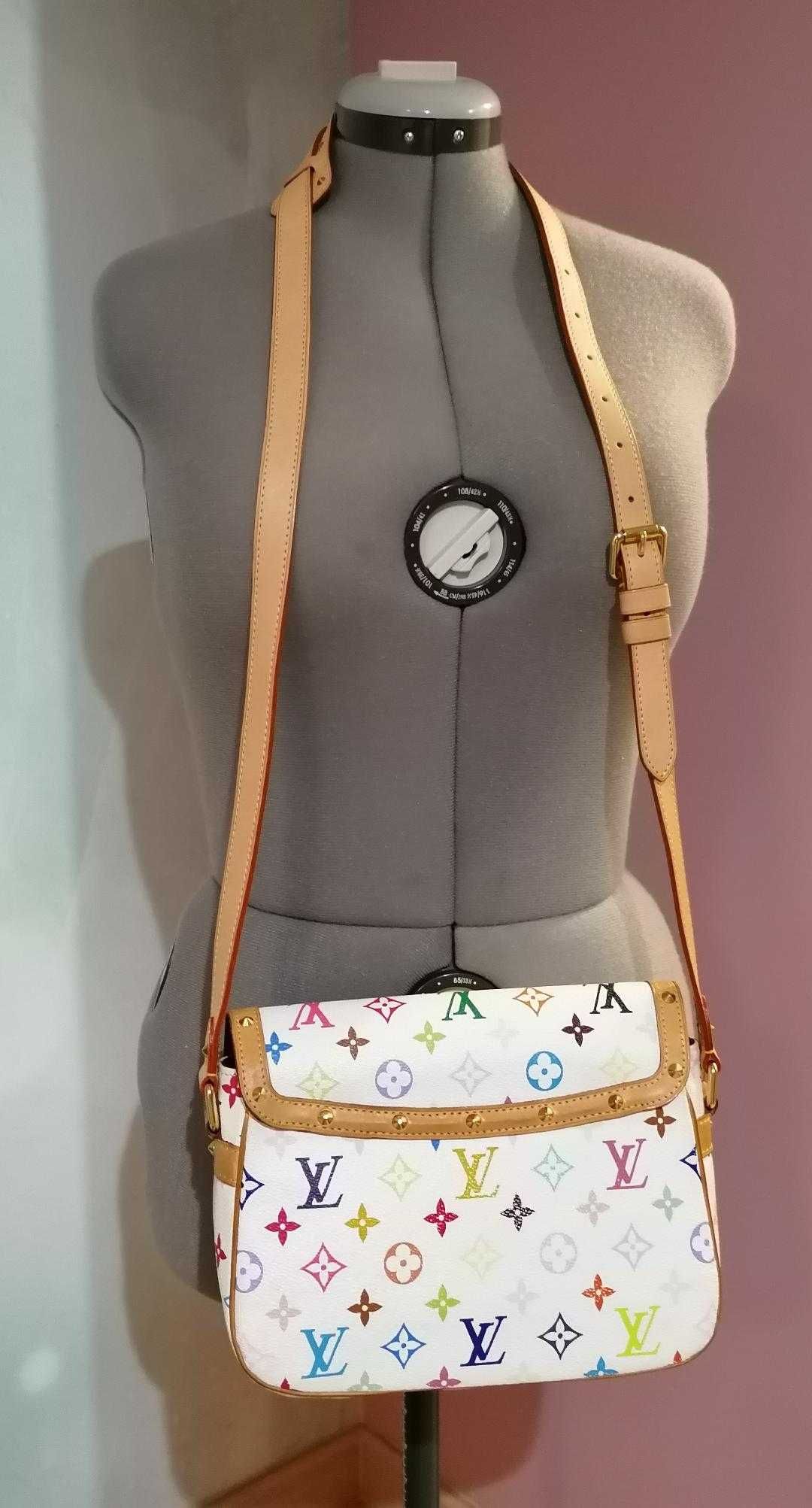 Vintage Torebka  "SOLOGNE" Louis Vuitton x projektant Takashi Murakami