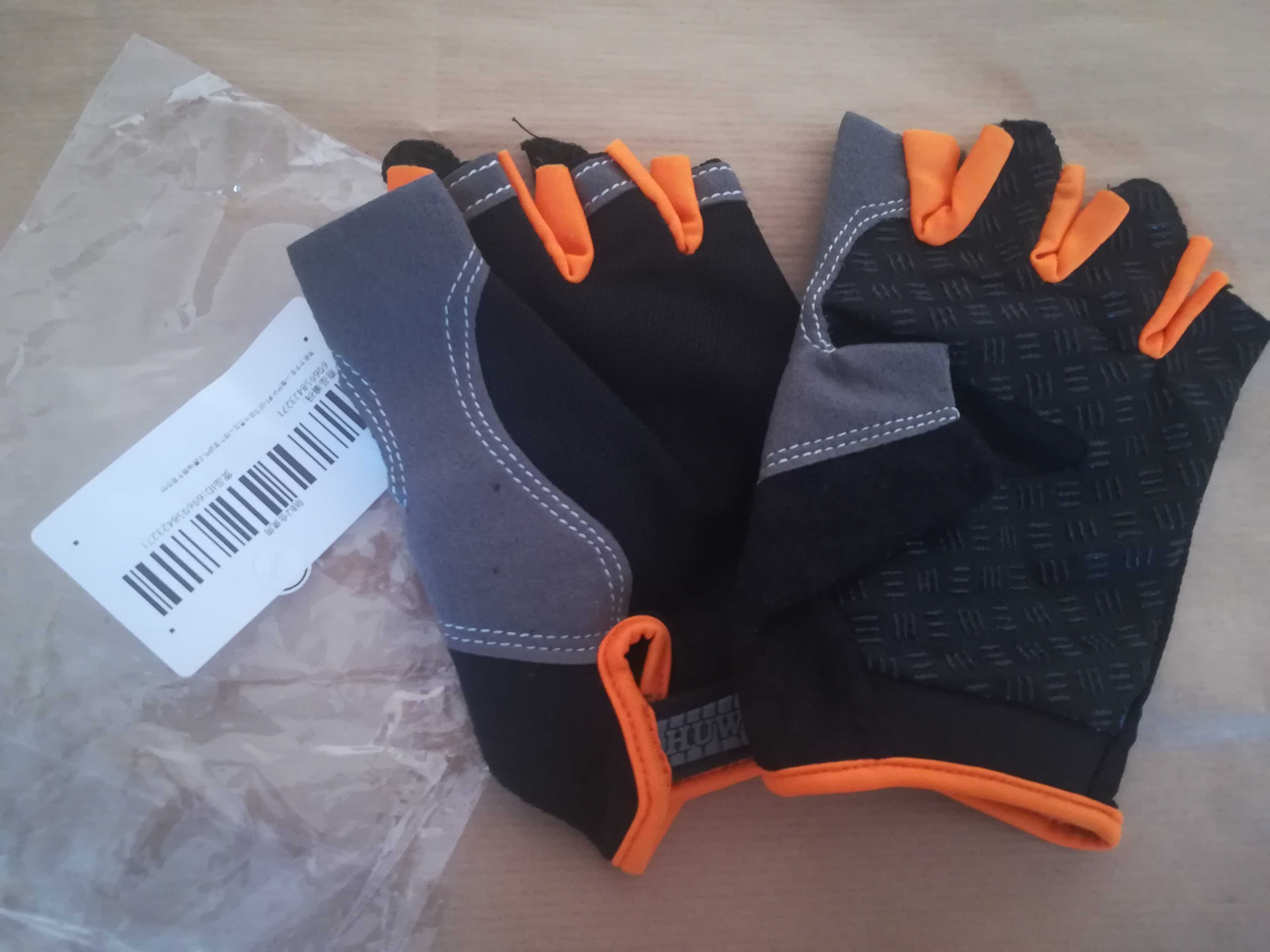 Велорукавиці (велоперчатки) (розмір L), тактичні перчатки (розмір М)