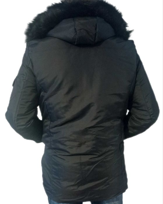 Philipp Plein kurtka ocieplana granatowa z odpinanym kapturem r.S,M,XL