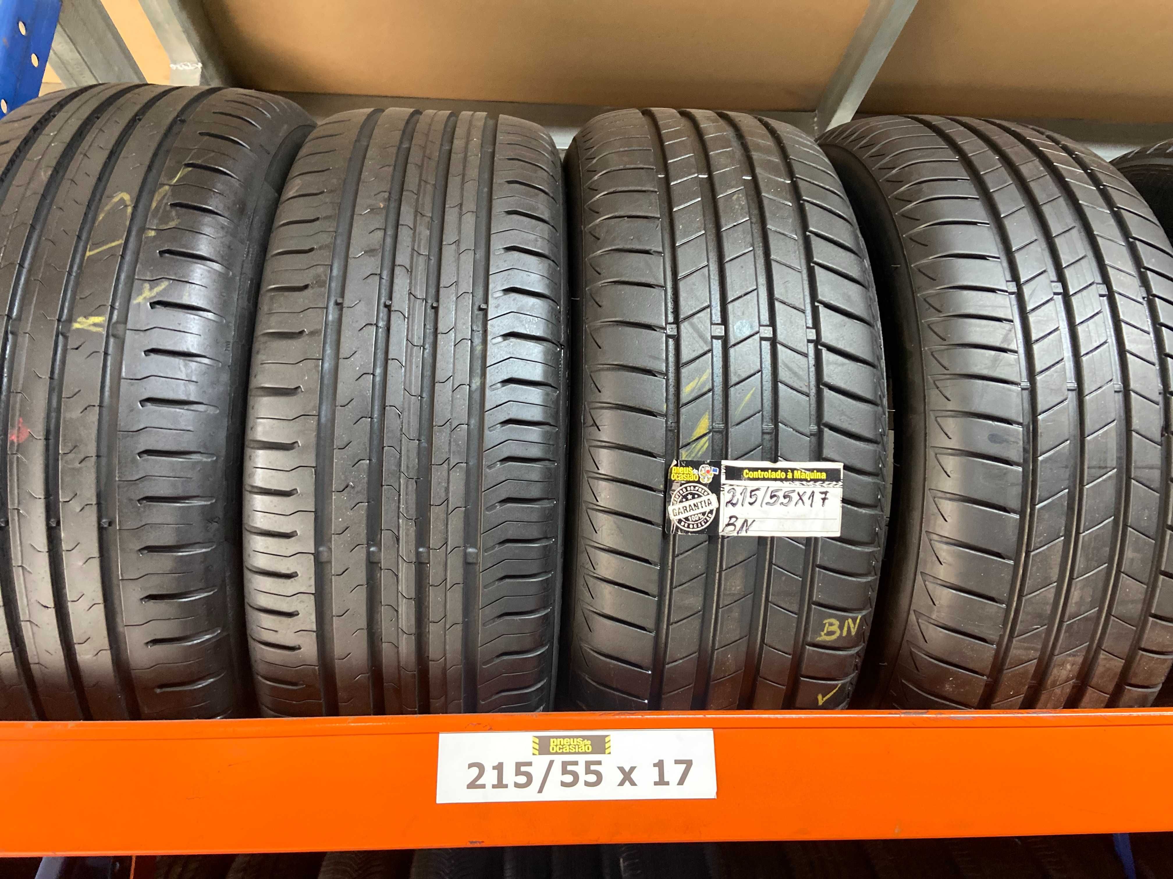 Pneus Semi-Novos 215/55R17