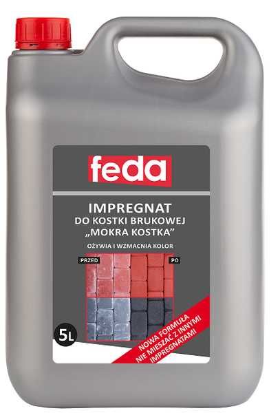 Impregnat do kostki brukowej Feda Mokra Kostka wodny 5 l