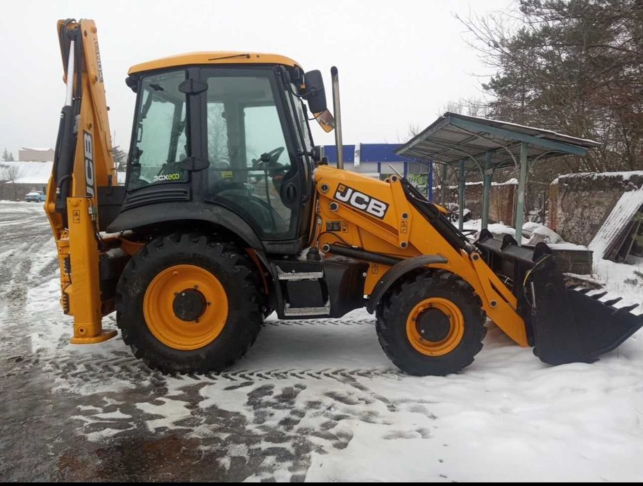Аренда JCB 3 CX услуги экскаватора-погрузчика