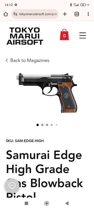 Beretta Tokyo Márui samurai Edge