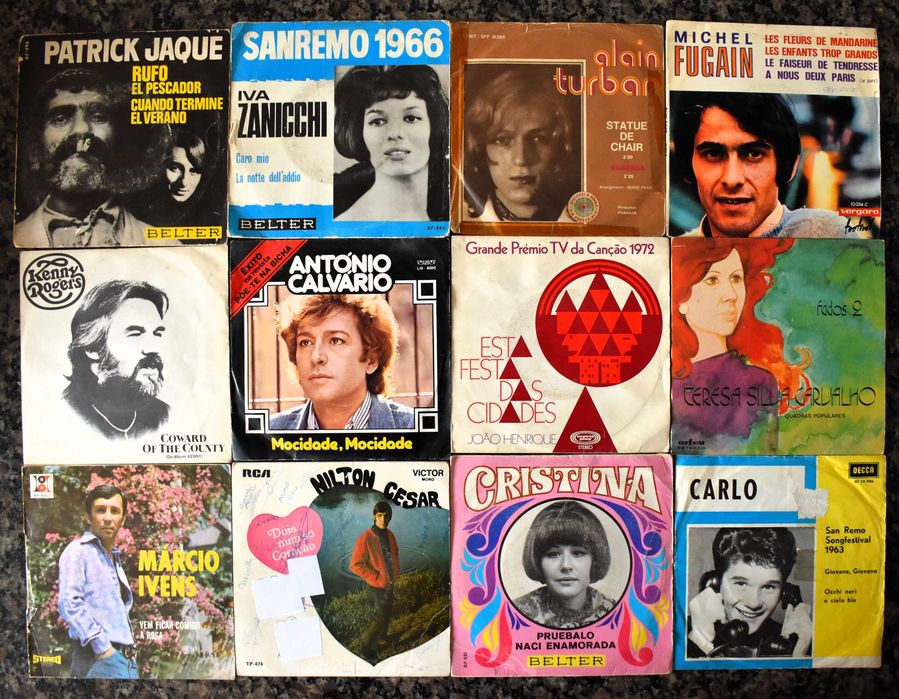 Discos de Vinil Vintage - Singles e EPs (45 RPM) - 2