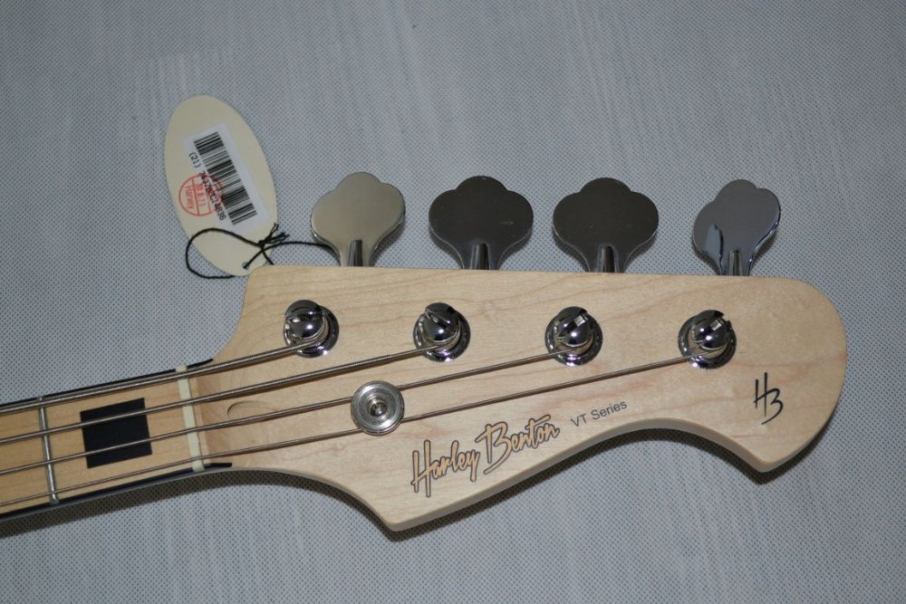 Harley Benton JB-75MN SB NOWA gitara basowa jazzbass ustawiona