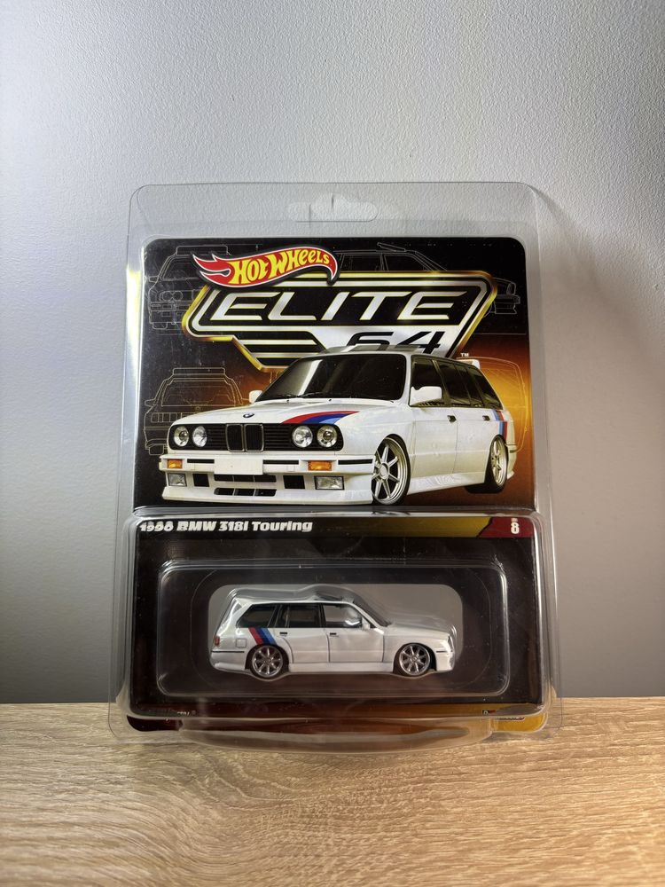 Hot Wheels Elit 64 1990 BMW 318i Turing