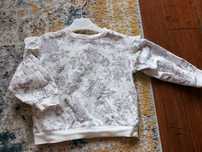 Bluza niemowlęca Newbie 86 falbanki kwiaty