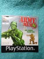 Ps1 Army Men 3D psx psone Książeczka Manual Angielski