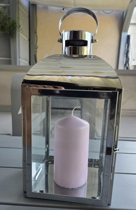NOQY - Lampion lataranka srebrna -  glamourr