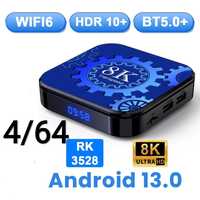 Android TV Box, андроїд приставка, смарт Transpeed 4GB/64GB ANDROID 13