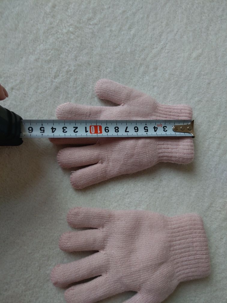 Rękawiczki 14cm róż