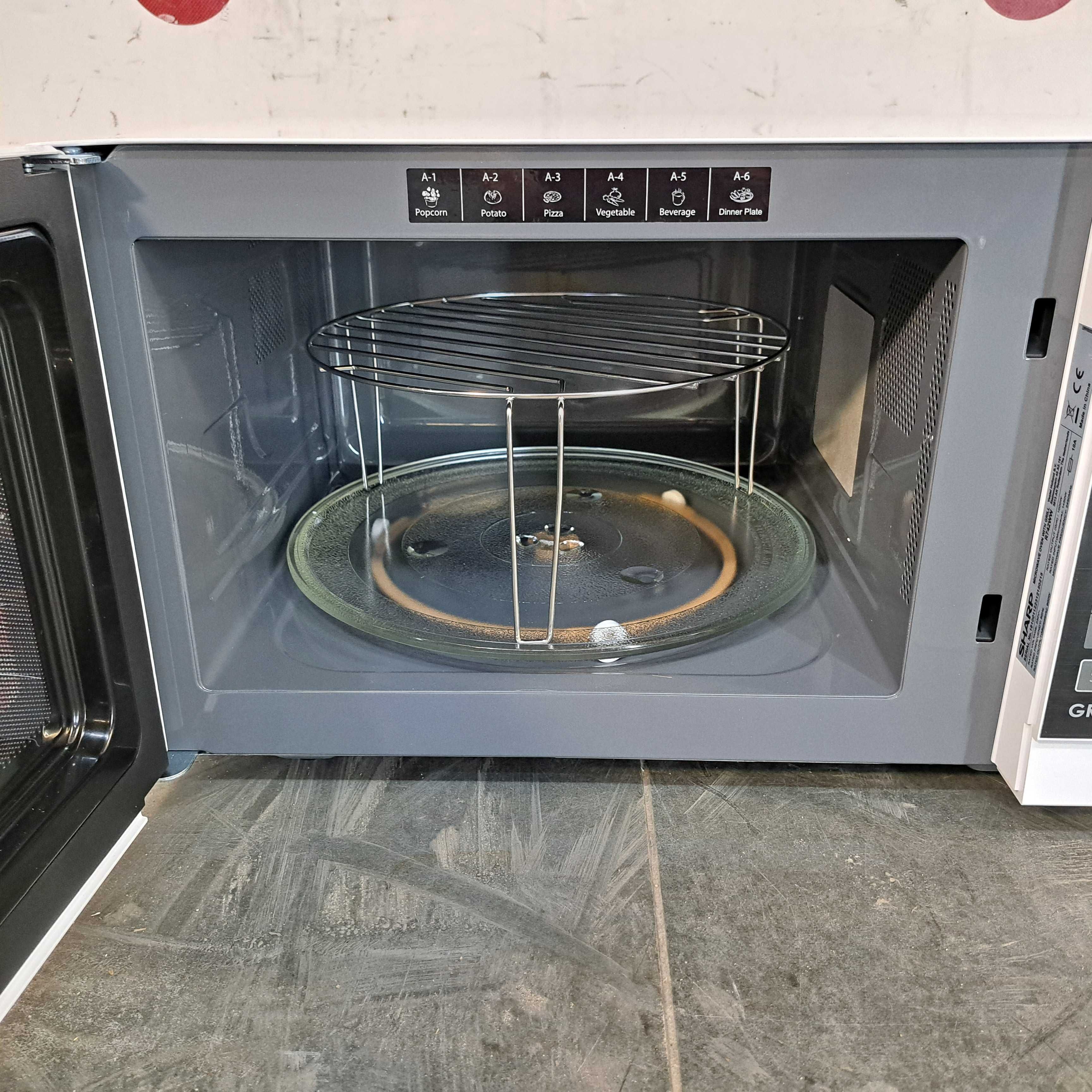 KUCHENKA MIKROFALOWA SHARP R742WW [2lata-gwar] 25 litrów/grill