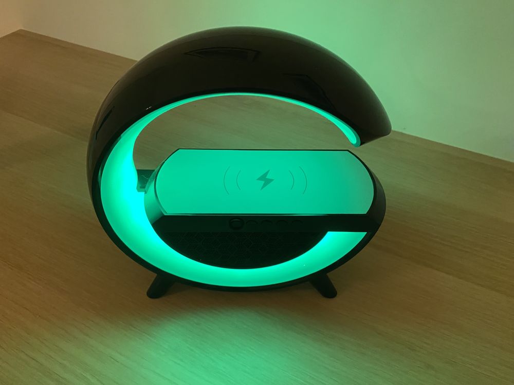 G-lamp głośnik Bluetooth SMART 5W1 LED RGB (czarna)