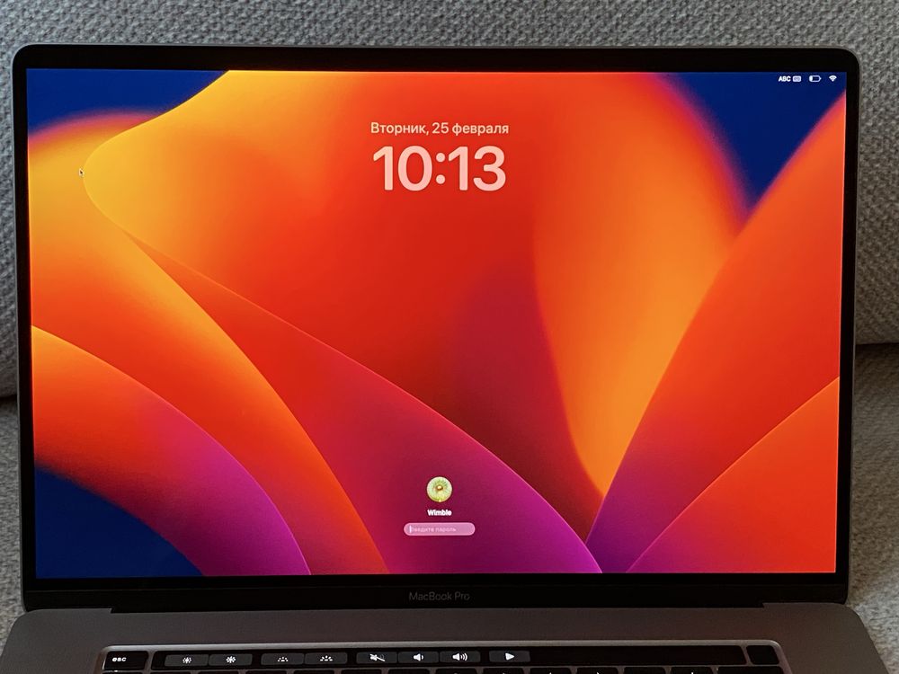 Ноутбук Apple MacBook Pro 16 2019 рік i7 16Gb 512Gb SSD Відеокарта 4Gb